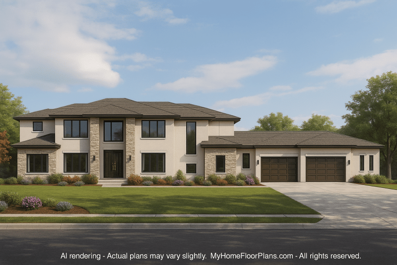IMPORTANT Make the house as realistic as possible, landscape orientation, and display entire house. Do not off right or left side of house!