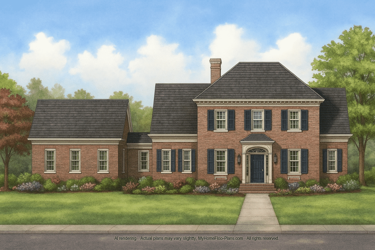 IMPORTANT Make the house as realistic as possible, landscape orientation, and display entire house. Do not off right or left side of house!