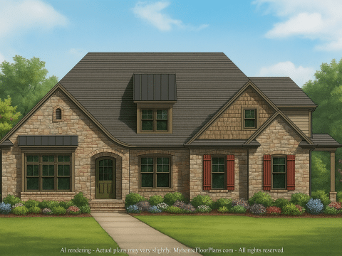 **IMPORTANT** Make the house as realistic as possible, landscape orientation, and display entire house. Do not off right or left side of house!
