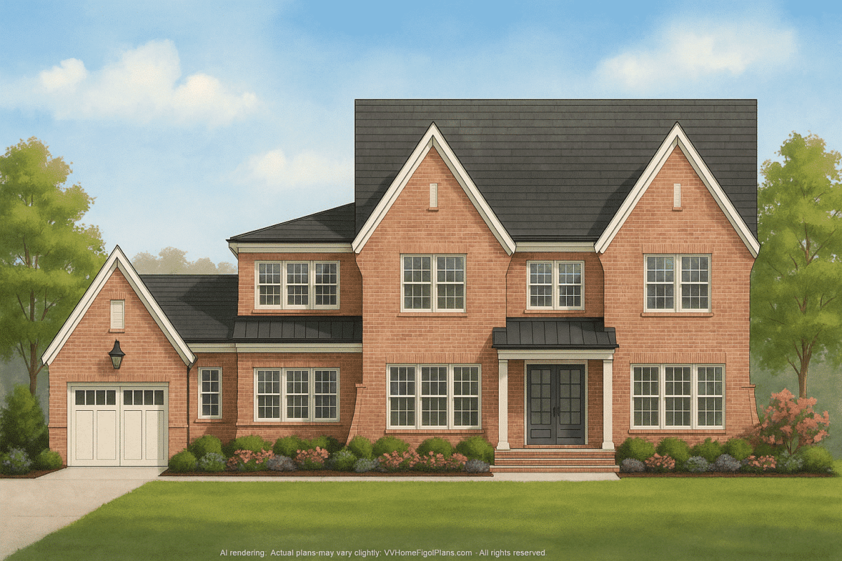 IMPORTANT Make the house as realistic as possible, landscape orientation, and display entire house. Do not off right or left side of house!