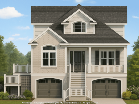 IMPORTANT Make the house as realistic as possible, landscape orientation, and display entire house. Do not off right or left side of house!