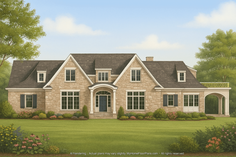IMPORTANT Make the house as realistic as possible, landscape orientation, and display entire house. Do not off right or left side of house!