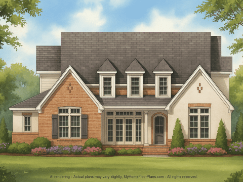 IMPORTANT Make the house as realistic as possible, landscape orientation, and display entire house. Do not off right or left side of house!