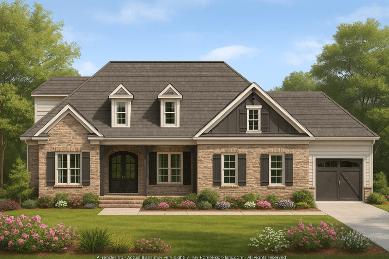 IMPORTANT Make the house as realistic as possible, landscape orientation, and display entire house. Do not off right or left side of house!