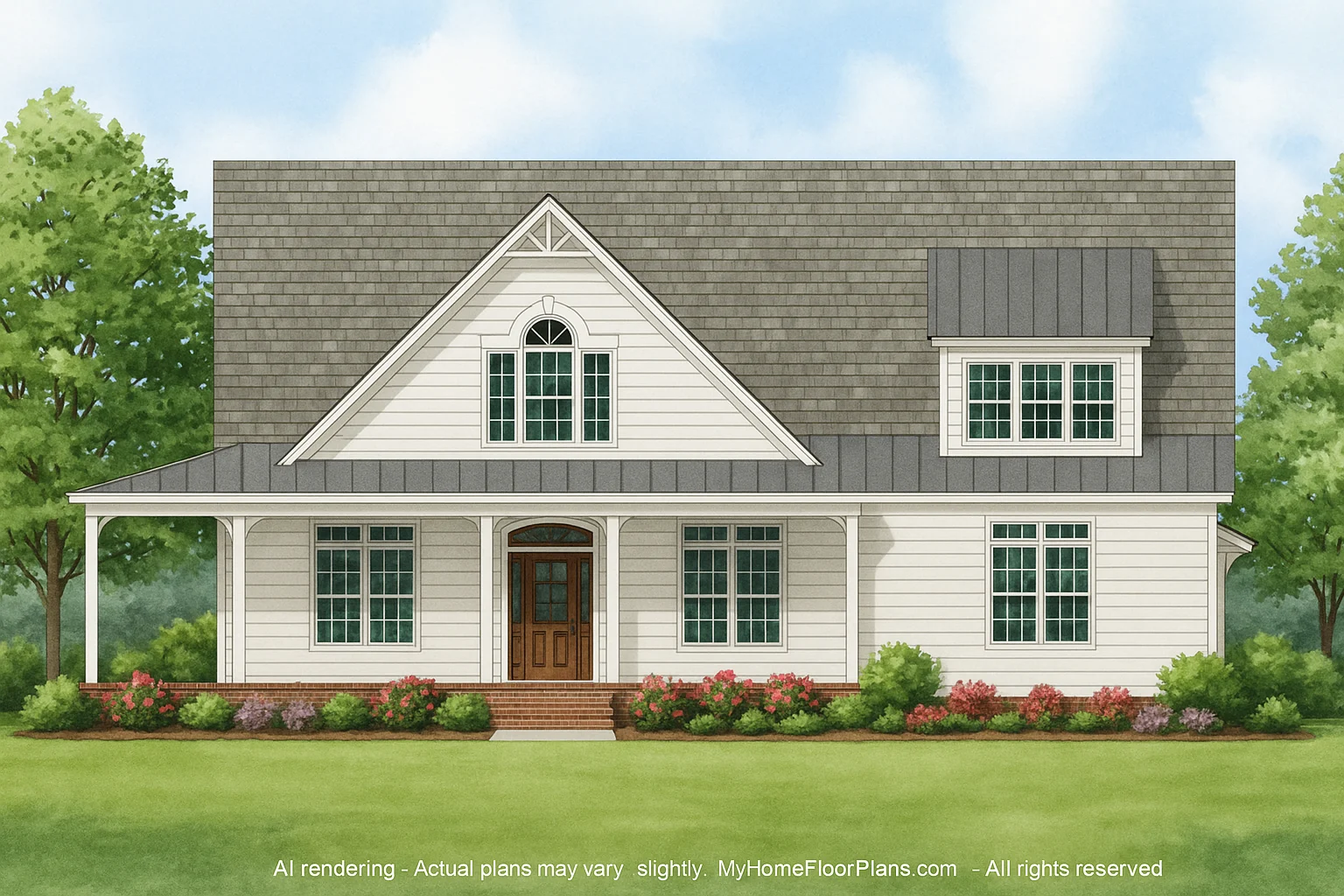 IMPORTANT Make the house as realistic as possible, landscape orientation, and display entire house. Do not off right or left side of house!