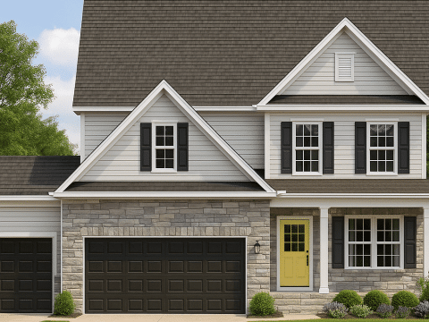 IMPORTANT Make the house as realistic as possible, landscape orientation, and display entire house. Do not off right or left side of house!