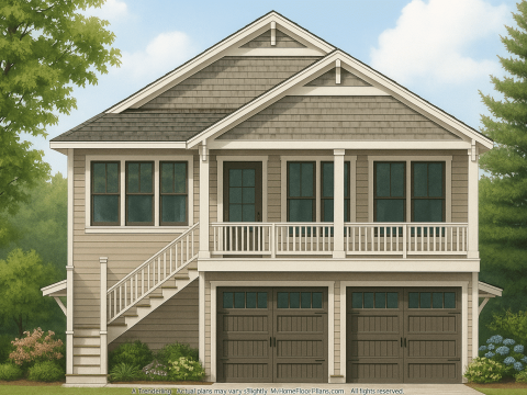 IMPORTANT Make the house as realistic as possible, landscape orientation, and display entire house. Do not off right or left side of house!
