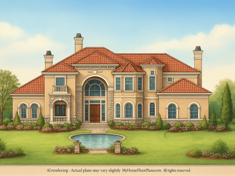 **IMPORTANT** Make the house as realistic as possible, landscape orientation, and display entire house. Do not cut off right or left side of house!