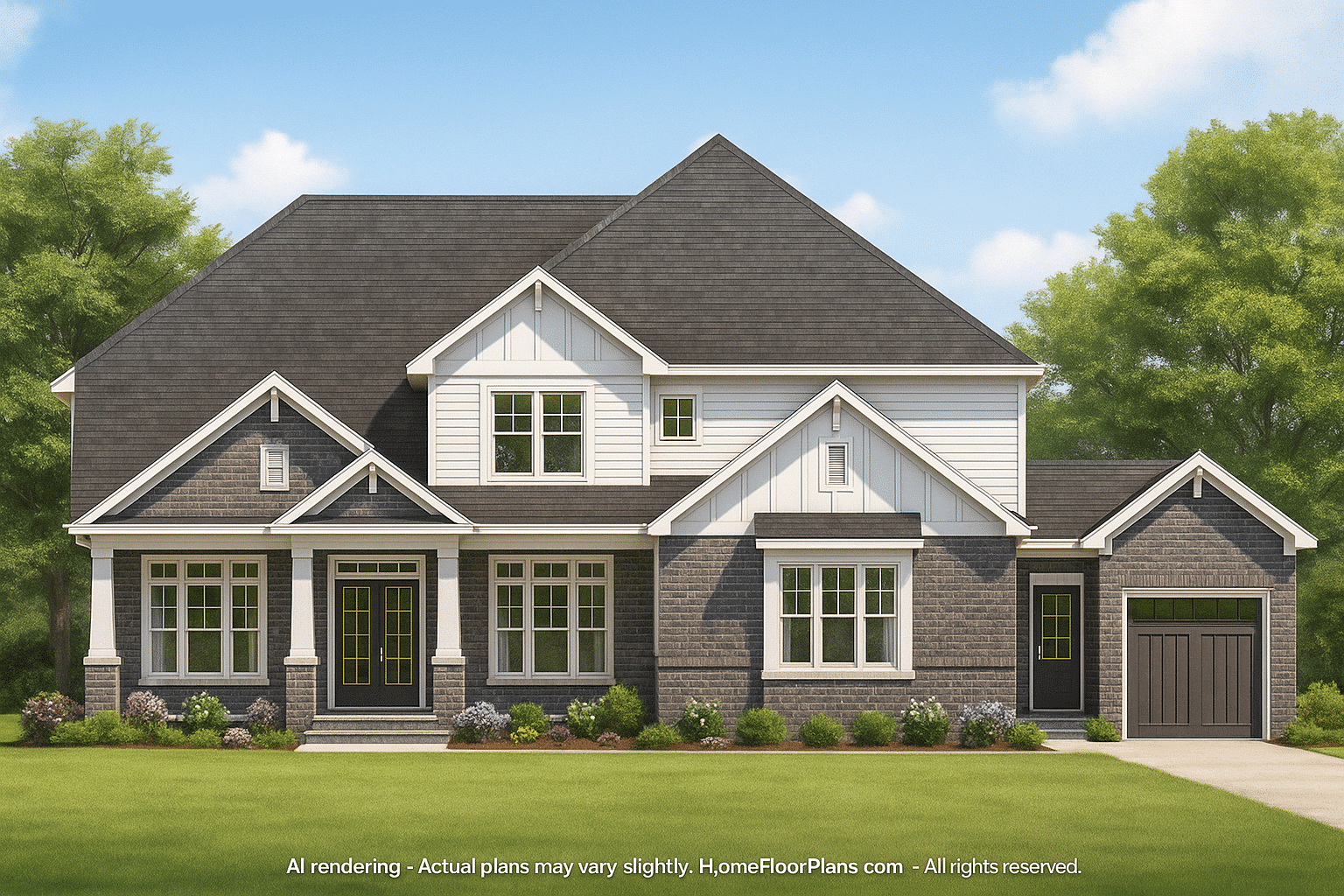 **IMPORTANT** Make the house as realistic as possible, landscape orientation, and display entire house. Do not cut off right or left side of house!