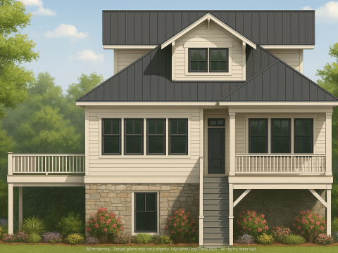 **IMPORTANT** Make the house as realistic as possible, landscape orientation, and display entire house. Do not cut off right or left side of house!