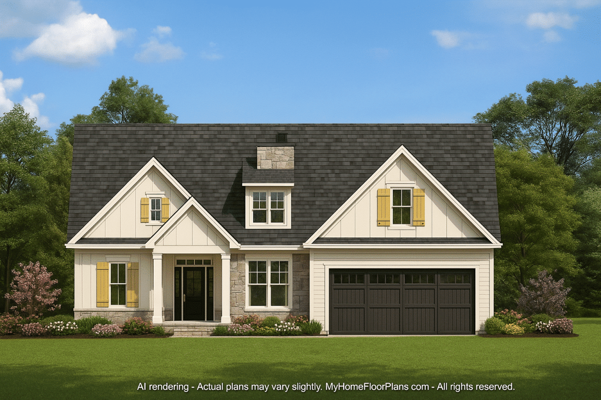 **IMPORTANT** Make the house as realistic as possible, landscape orientation, and display entire house. Do not cut off right or left side of house!