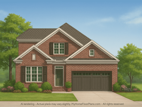 IMPORTANT Make the house as realistic as possible, landscape orientation, and display entire house. Do not cut off right or left side of house!
