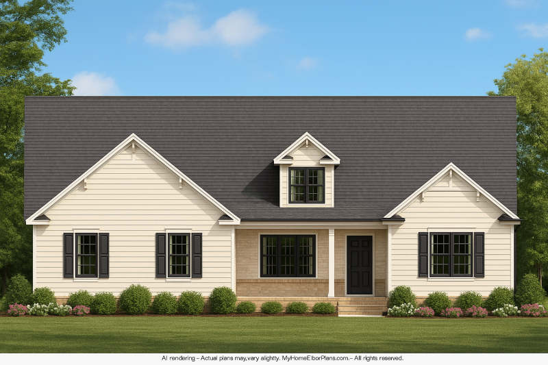 IMPORTANT Make the house as realistic as possible, landscape orientation, and display entire house. Do not cut off right or left side of house!