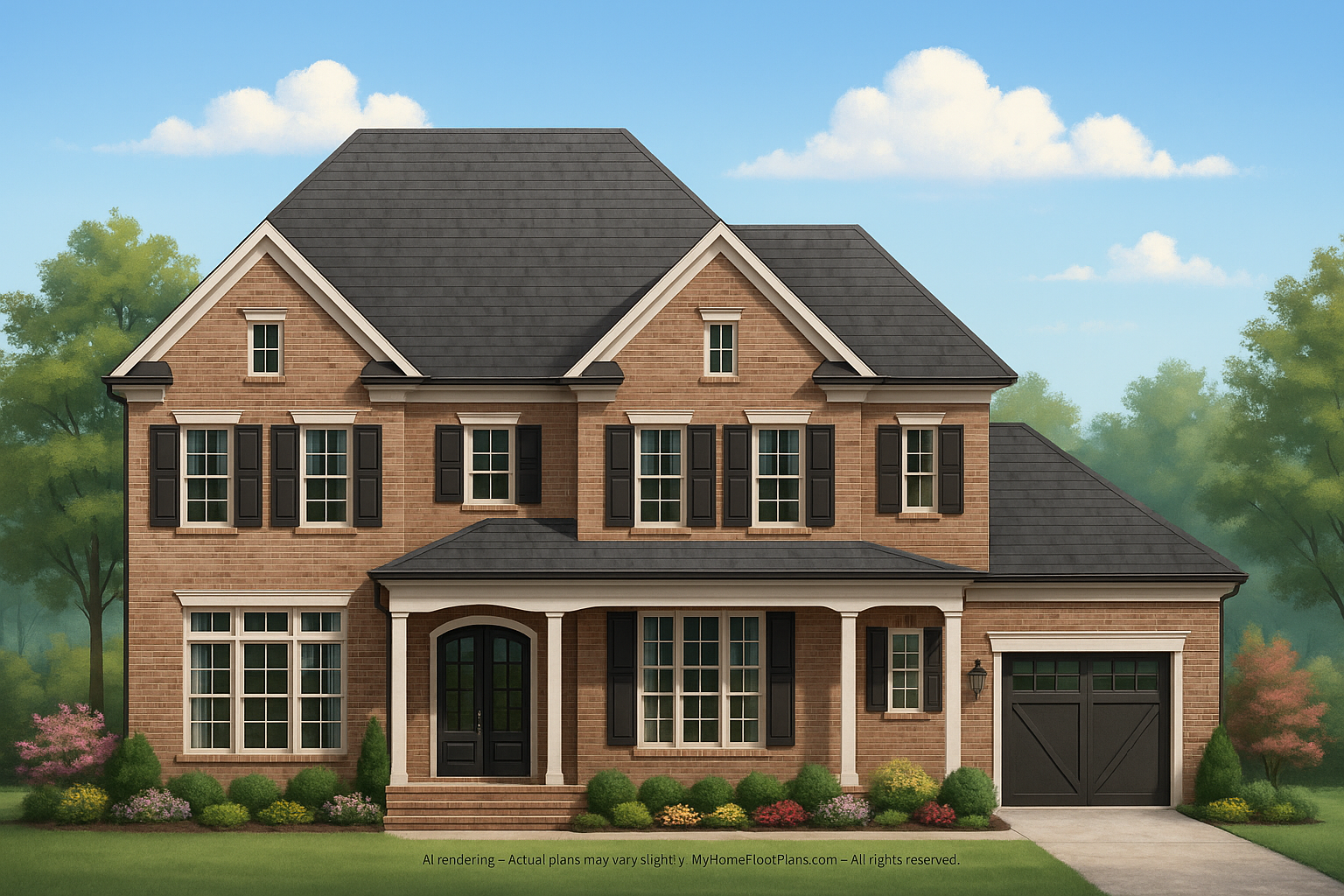**IMPORTANT** Make the house as realistic as possible, landscape orientation, and display entire house. Do not cut off right or left side of house!