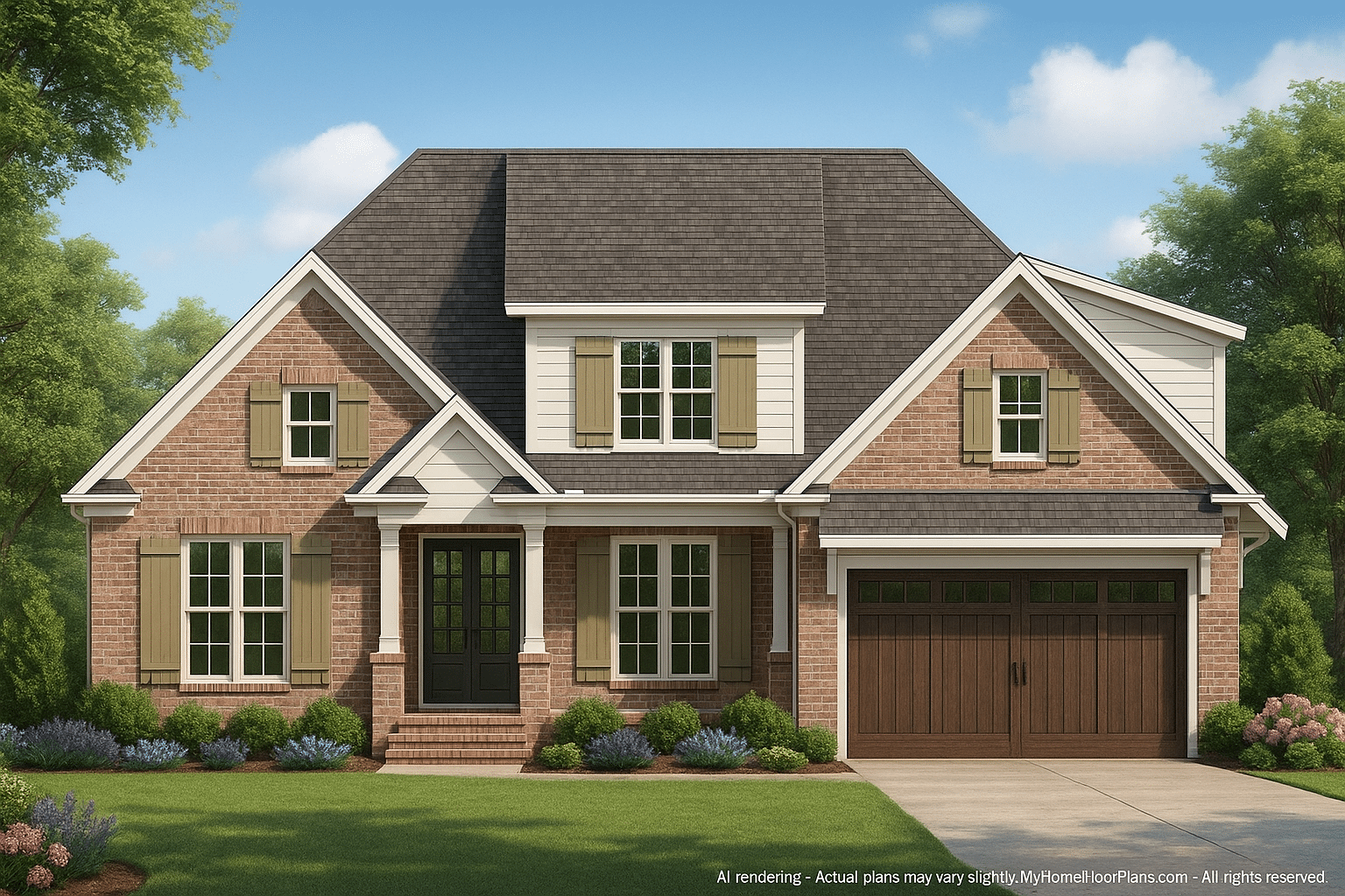 IMPORTANT Make the house as realistic as possible, landscape orientation, and display entire house. Do not cut off right or left side of house!
