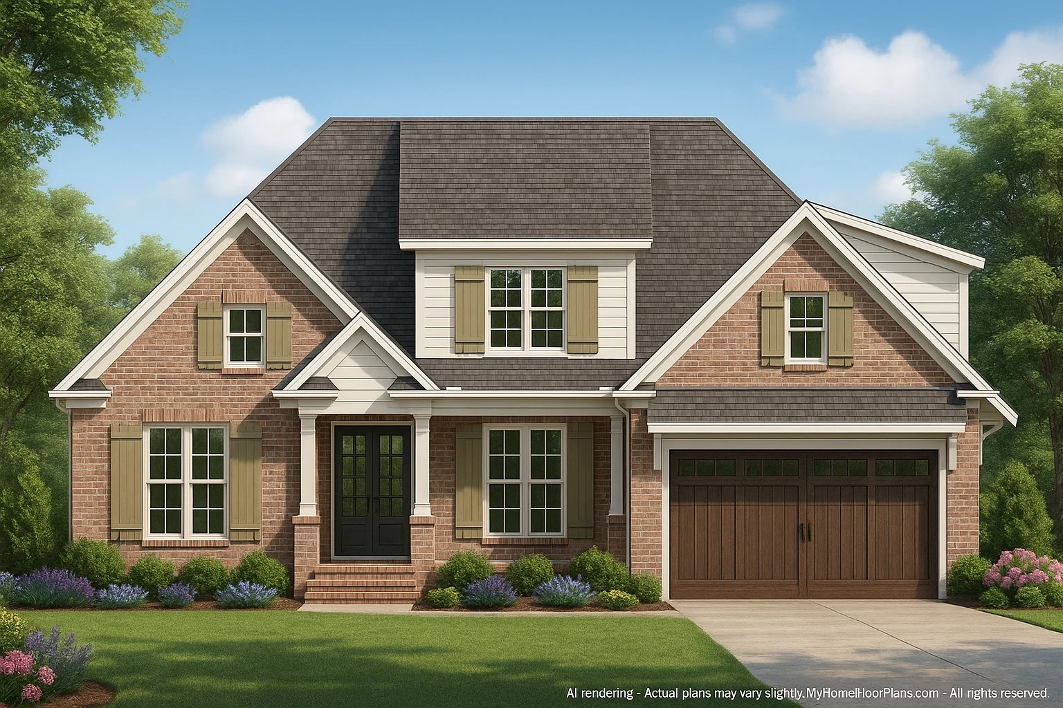 IMPORTANT Make the house as realistic as possible, landscape orientation, and display entire house. Do not cut off right or left side of house!