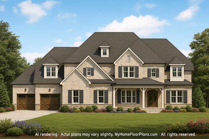 IMPORTANT Make the house as realistic as possible, landscape orientation, and display entire house. Do not off right or left side of house!