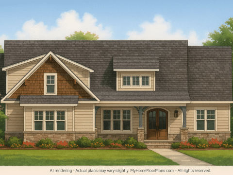 IMPORTANT Make the house as realistic as possible, landscape orientation, and display entire house. Do not off right or left side of house!