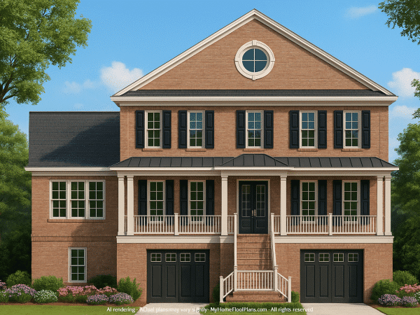 IMPORTANT Make the house as realistic as possible, landscape orientation, and display entire house. Do not off right or left side of house!