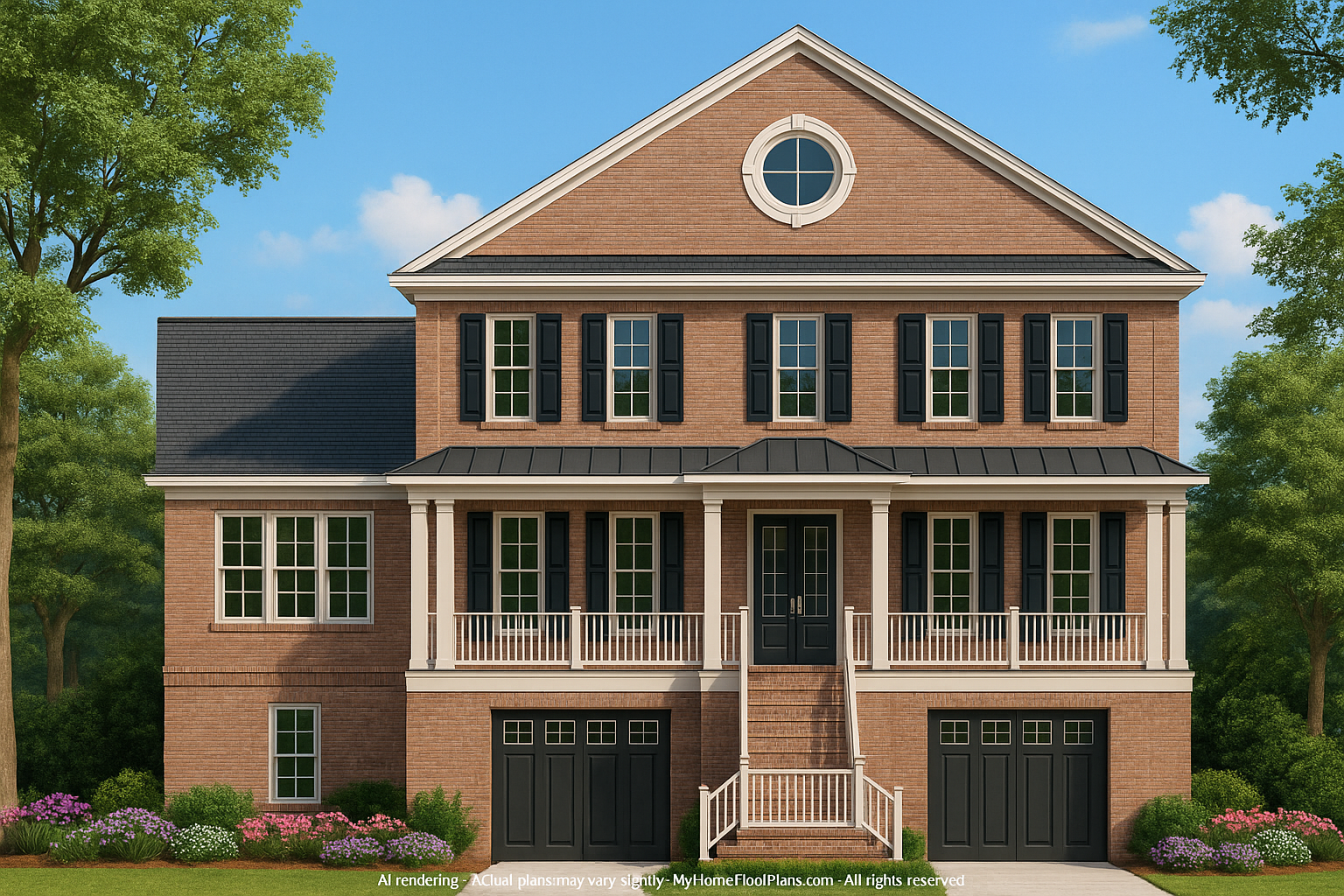 IMPORTANT Make the house as realistic as possible, landscape orientation, and display entire house. Do not off right or left side of house!