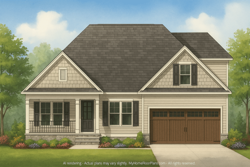 IMPORTANT Make the house as realistic as possible, landscape orientation, and display entire house. Do not off right or left side of house!