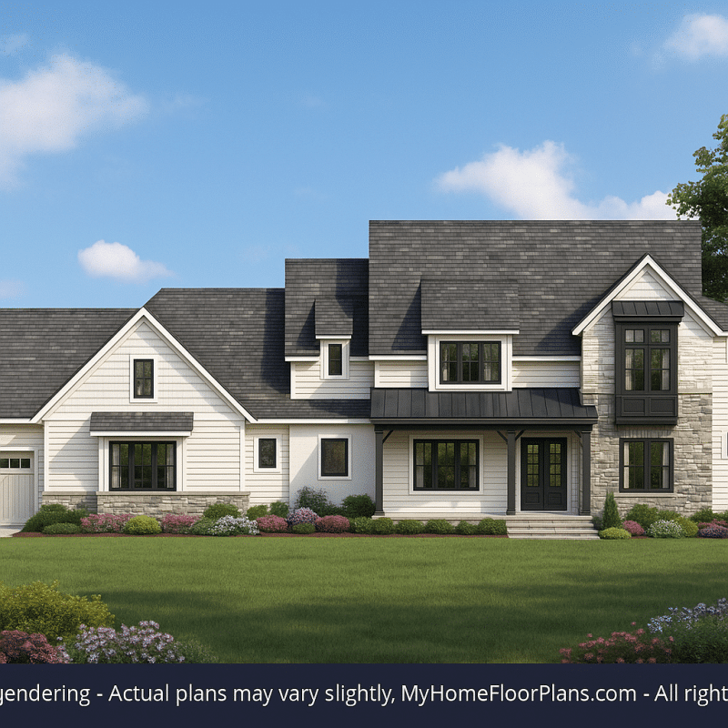 IMPORTANT Make the house as realistic as possible, landscape orientation, and display entire house. Do not off right or left side of house!