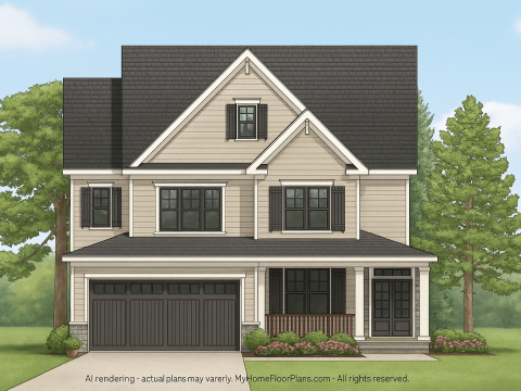 **IMPORTANT** Make the house as realistic as possible, landscape orientation, and display entire house. Do not off right or left side of house!