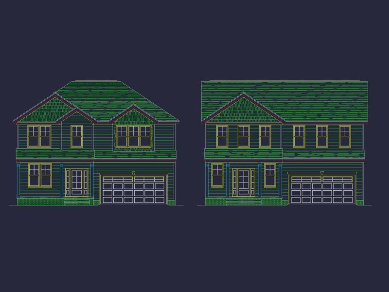 Colonial Revival House Plan With Elegant 2-Story Layout
