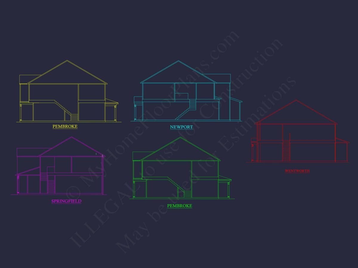11-1083-2 7-UNIT TOWNHOME PLAN
