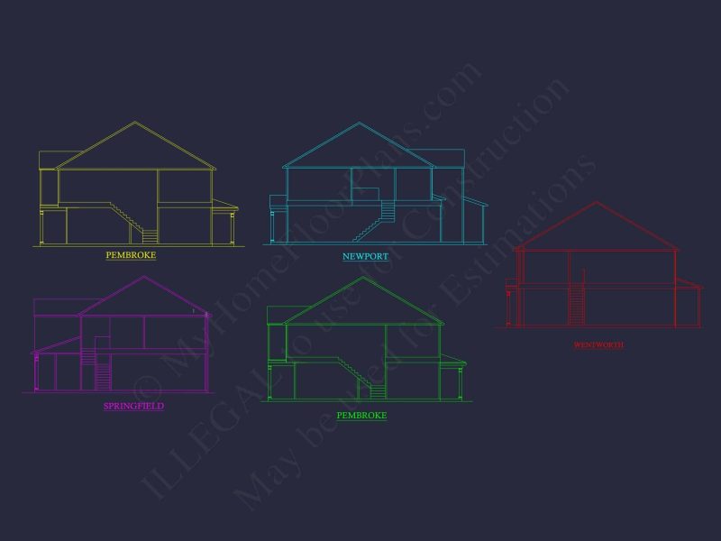 11-1083-2 7-UNIT TOWNHOME PLAN