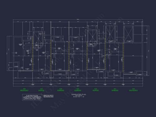 11-1083-2 7-UNIT TOWNHOME PLAN