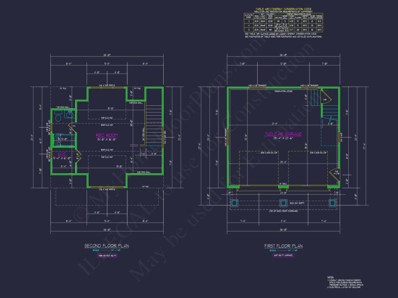 Compact Craftsman Garage Home Plan with Bonus Living Area