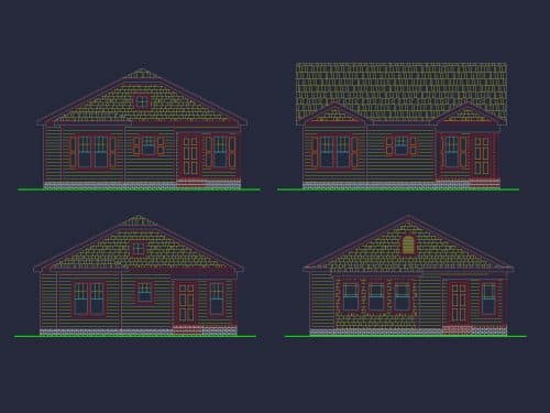 Compact 3-Bedroom House Plan with Craftsman Charm