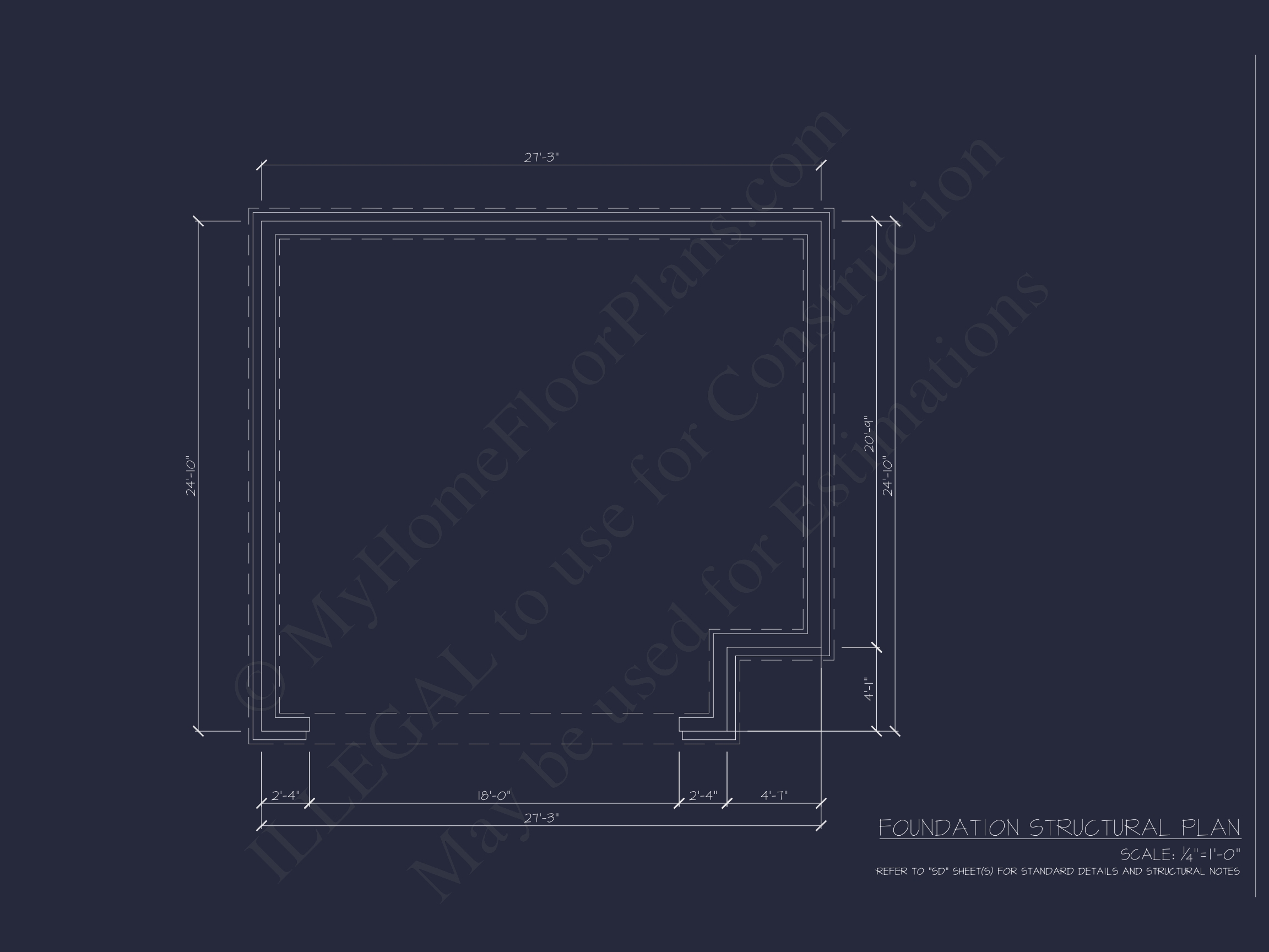 Compact House Plan with 2-Car Garage, Open Layout & CAD Blueprints