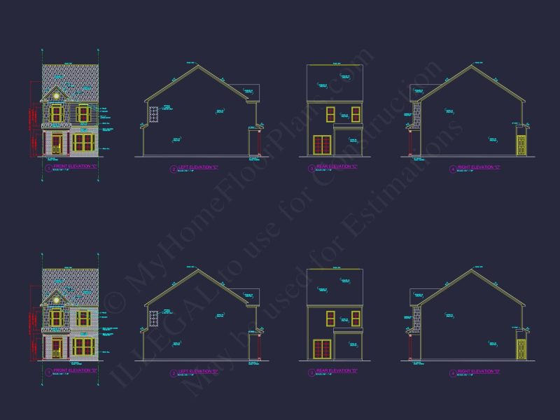 Contemporary 2-Story Townhome Design with Open Layout