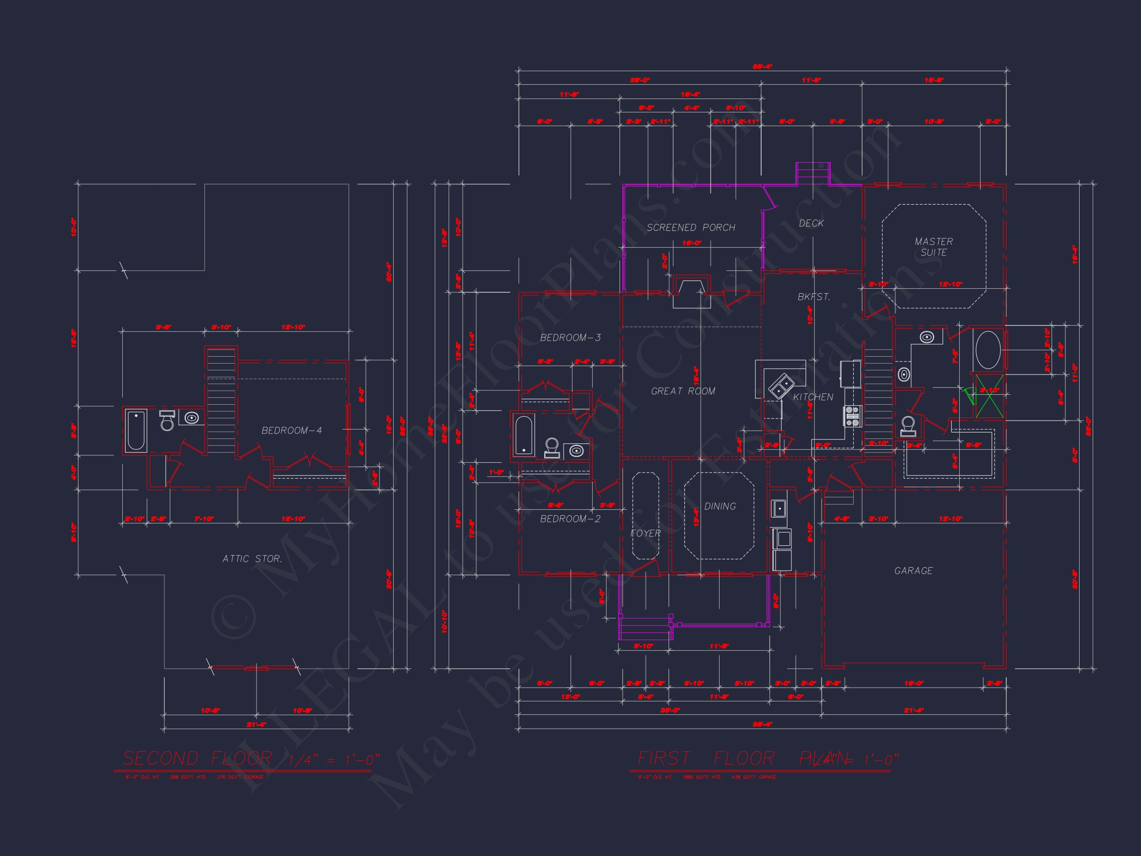 Country 1.5 Story Home Plan with Open Floor Plan – 2,224 Sq Ft