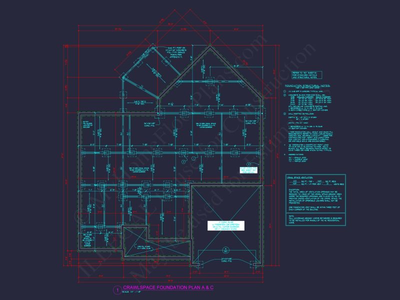 Craftsman 1.5-Story House Plan with Vaulted Ceilings & Porches