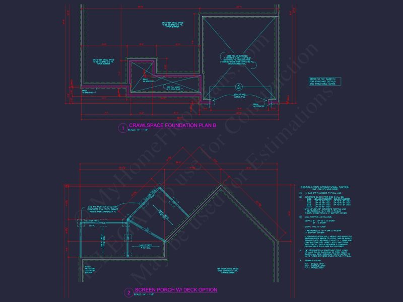 Craftsman 1.5-Story House Plan with Vaulted Ceilings & Porches