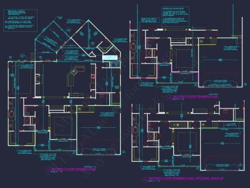 Craftsman 1.5-Story House Plan with Vaulted Ceilings & Porches