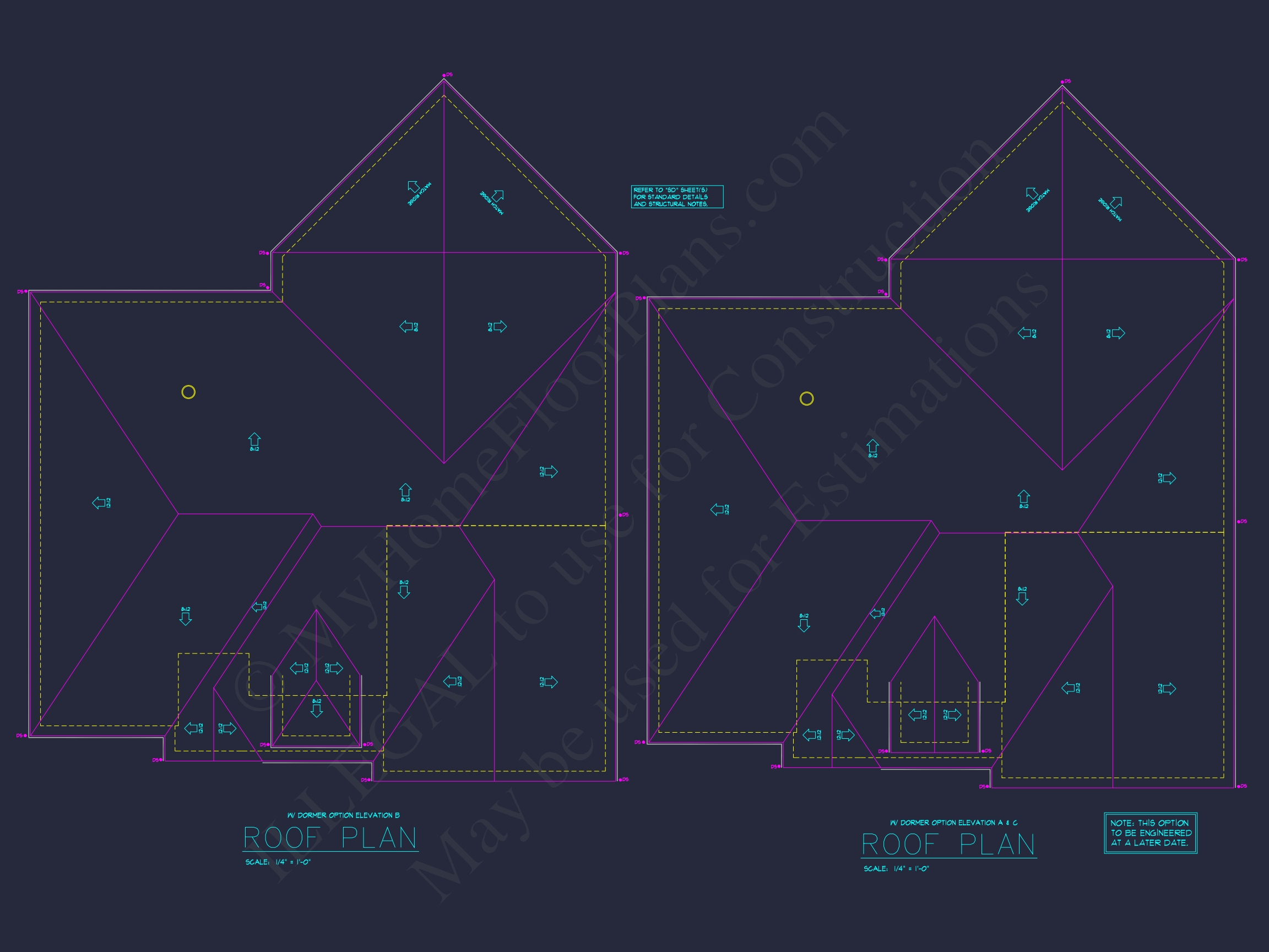 Craftsman 1.5-Story House Plan with Vaulted Ceilings & Porches