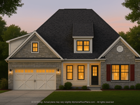 Craftsman Home Design with Floor Plan, CAD & Blueprint Insights