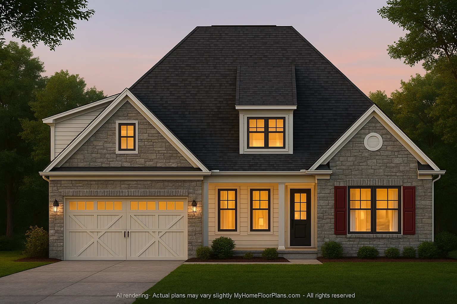 Craftsman Home Design with Floor Plan, CAD & Blueprint Insights