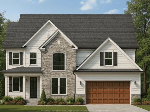 Craftsman Home Plan with 6 Bedrooms, 3 Elevations & Detailed CAD Files