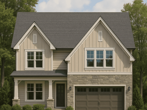 Craftsman Home Plan with Detailed CAD Designs & Spacious Floor Plans