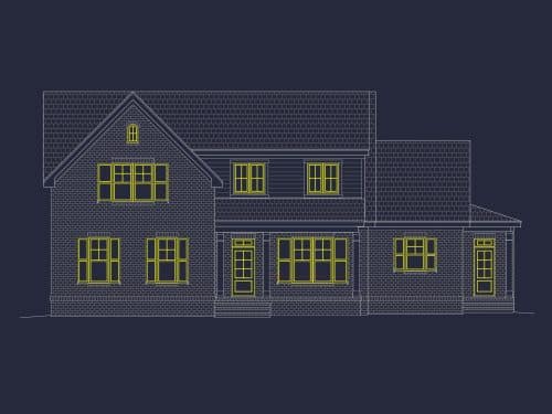 Craftsman Home Plan with Floor Plan, CAD, and Blueprints