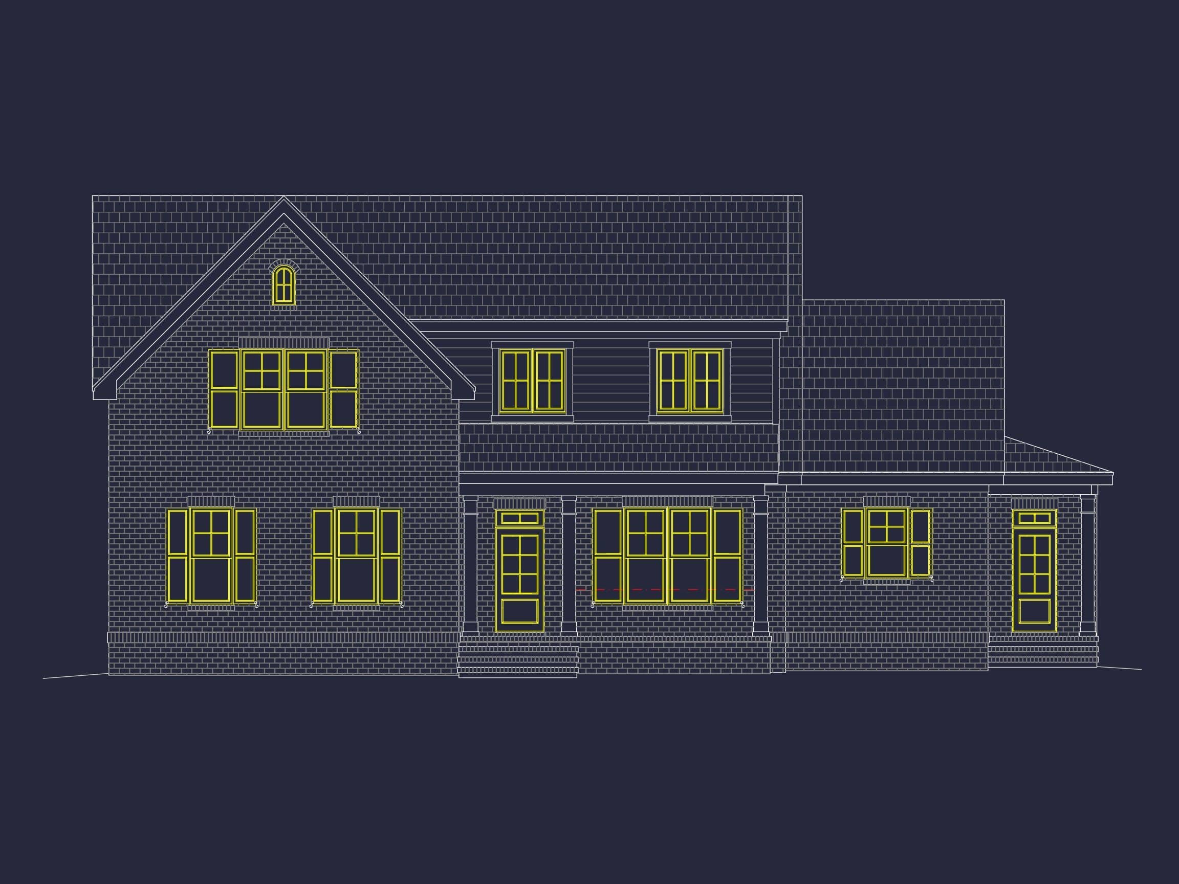 Craftsman Home Plan with Floor Plan, CAD, and Blueprints
