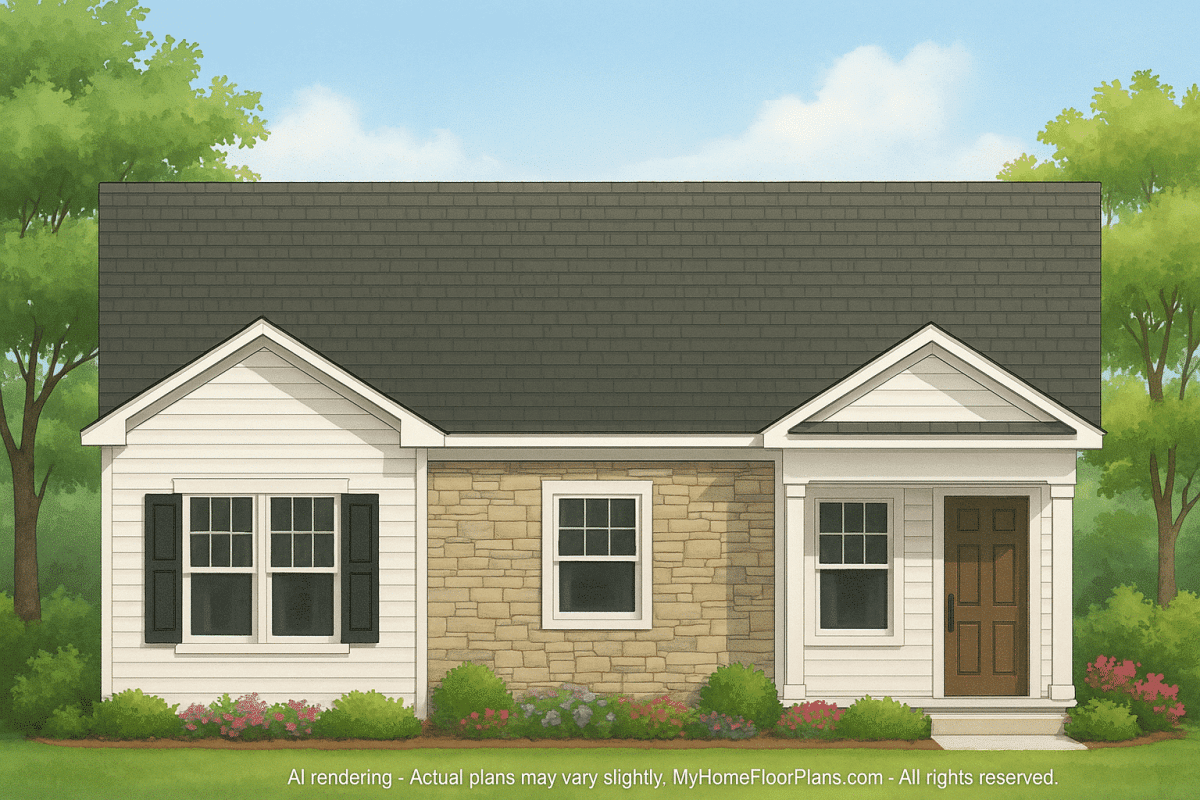 Craftsman Home Plan with Open Floor Design & Detailed CAD