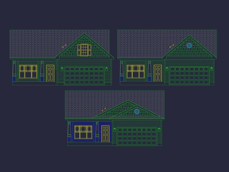 Craftsman Home Plan with Open Floor Layout & CAD Designs