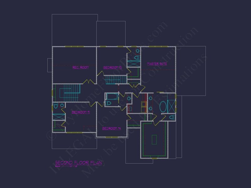 Craftsman Home Plan with Spacious Floor Designs & Blueprint