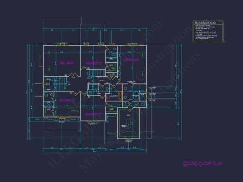 Craftsman Home Plan with Spacious Floor Designs & Blueprint